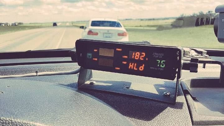 Manitoba RCMP nab speeder going 182 km/h